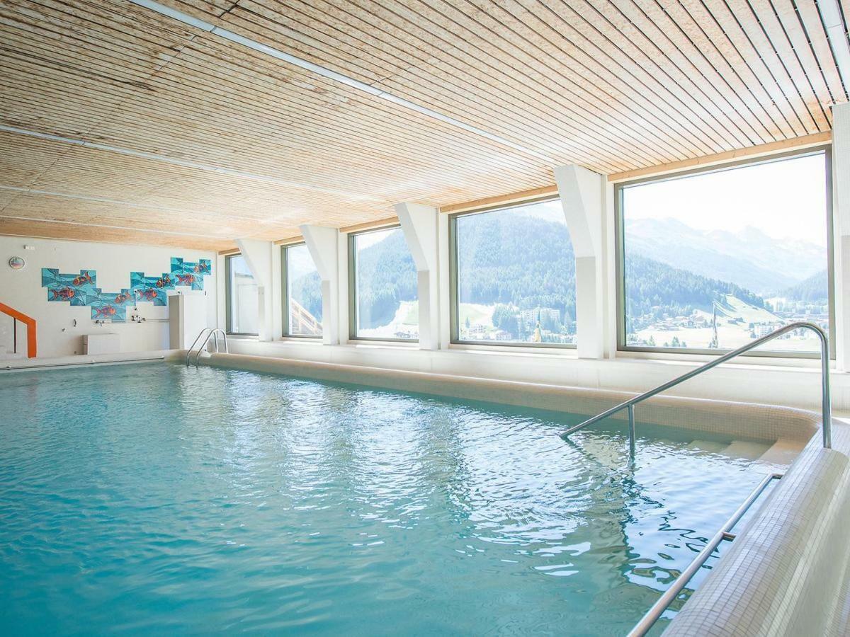 Spectacular View & Central Location In 다보스 외부 사진