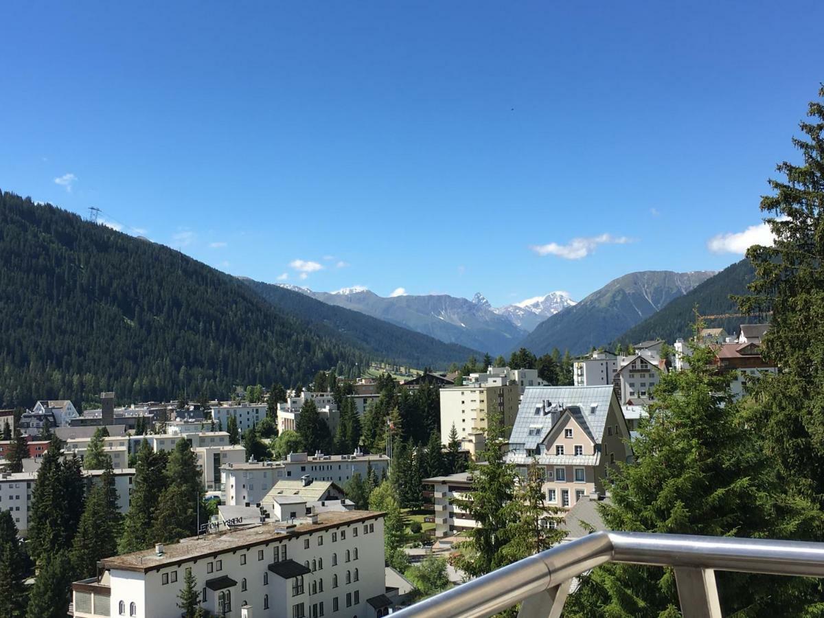 Spectacular View & Central Location In 다보스 외부 사진