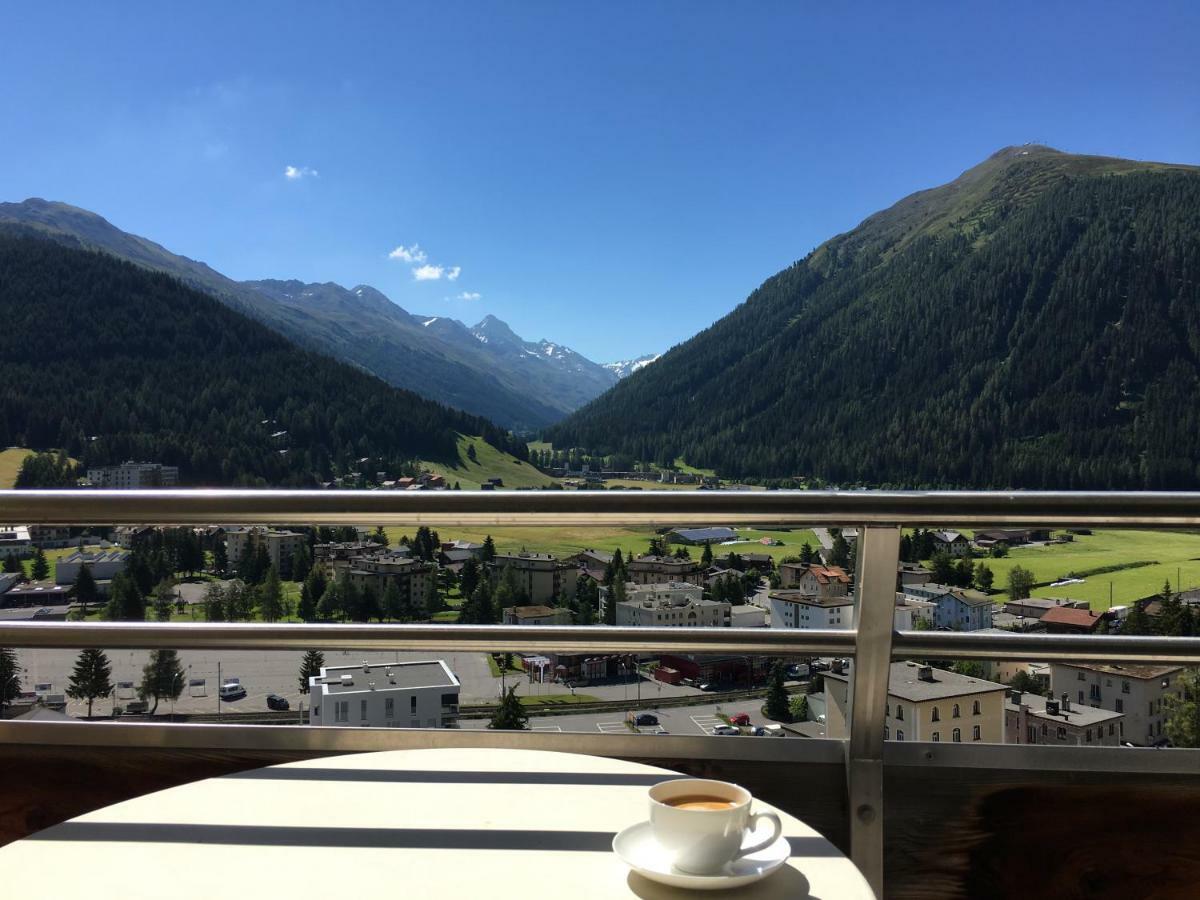 Spectacular View & Central Location In 다보스 외부 사진
